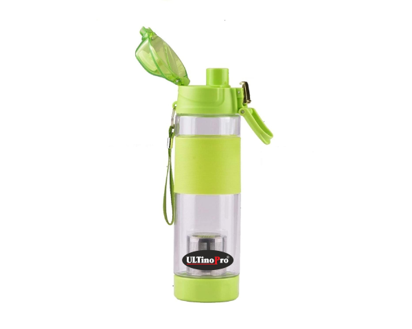 ULTINO-PRO Original Alkaline Water Bottle Use for- School, Gym, Dieting, Outdoor Sports, Travelling time, Durable Extra Strong. (Brown)