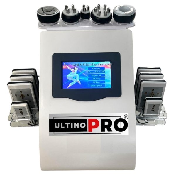 6 in 1 120K Ultrasonic Rf Cavitation Vacuum Rf body slimming machine laser lipo weight loss cellulite removal body sculpting