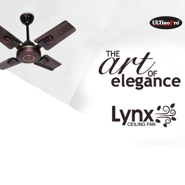UltinoPro High-Speed Ceiling Fan (Smoke Brown 24inch 600mm) 5-Star 2Year Warranty. (SH24, 24Inch) - Image 2