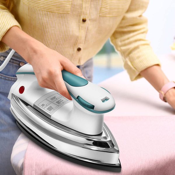 UltinoPro 1200 Watt GD203 Heavyweight Automatic Dry Iron| Quick Heat Up| Anti bacterial German Weilburger Double Coated Black Soleplate |2 Years Warranty - Image 4