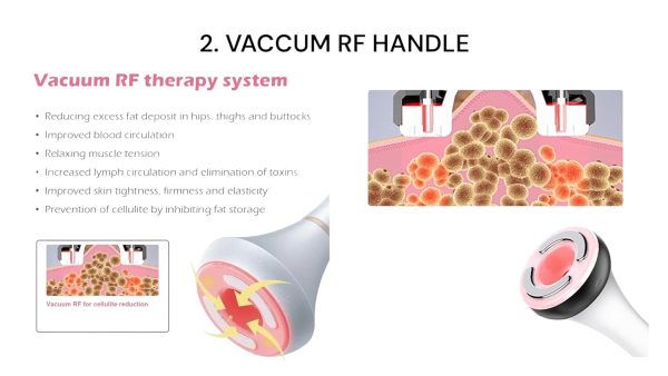 6 in 1 120K Ultrasonic Rf Cavitation Vacuum Rf body slimming machine laser lipo weight loss cellulite removal body sculpting - Image 7