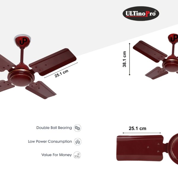 ULTINO-PRO® High-Speed Ceiling Fan (24inch 600mm) 5-Star 2Year Warranty. (SB1, 24Inch) - Image 2