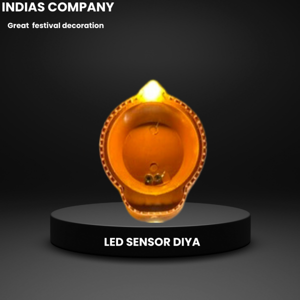 SHRI RAM JI Water SANSOR LED Diya for Diwali/Sensor DIPAWALI DIYE | Long Life Diya | Removal BETTERY (48-Pieces) - Image 4