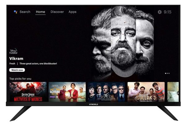 UltinoPro Led TV 108 cm (43 inches) X Series 4K Ultra HD Smart Android LED TV ‎L43M7-A2IN (Black)