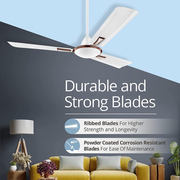 ULTINO-PRO® High-Speed Ceiling Fan (48inch 1200mm) 5-Star 2Year Warranty. (IVORY AURA, 48 Inch). - Image 2