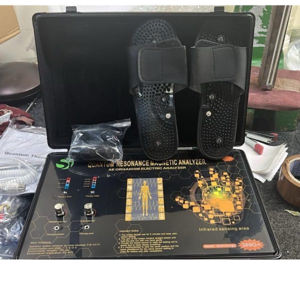 INDIAS ULTINO-PRO 3 in 1 Quantum Resonance Magnetic Body Therapy Analyzer Machine and 60 Test Reports of human Full body Checkup 369 G