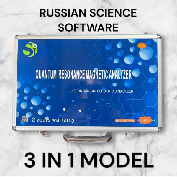INDIAS ULTINO-PRO 3 in 1 Quantum Resonance Magnetic Body Therapy Analyzer Machine and 60 Test Reports of human Full body Checkup 369 G - Image 3